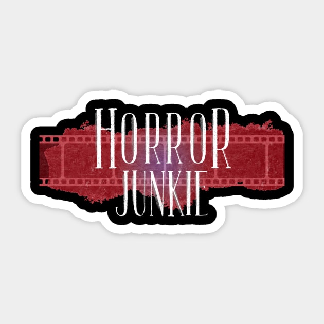 I Love Horror Movies Sticker by ambooksandgames